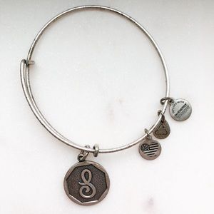 S Initial Alex and Ani Bracelet